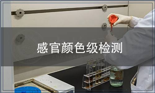 感官顏色級檢測