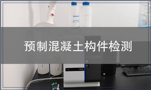 預(yù)制混凝土構(gòu)件檢測(cè)