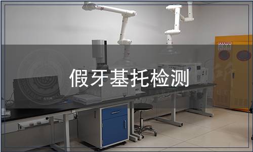 假牙基托檢測