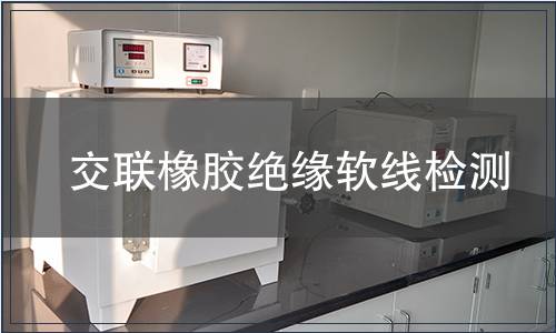 交聯(lián)橡膠絕緣軟線檢測