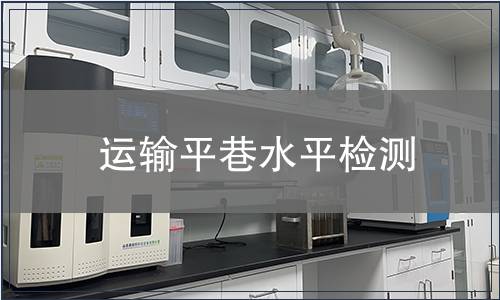 運輸平巷水平檢測