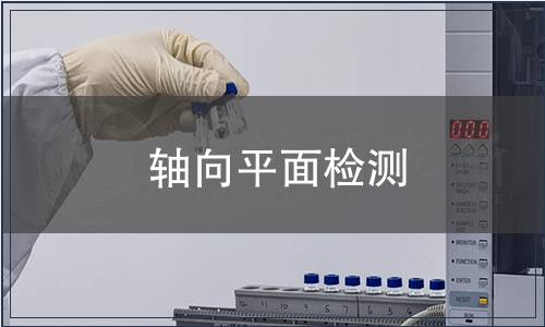 軸向平面檢測