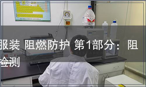 防護服裝 阻燃防護 第1部分：阻燃服檢測