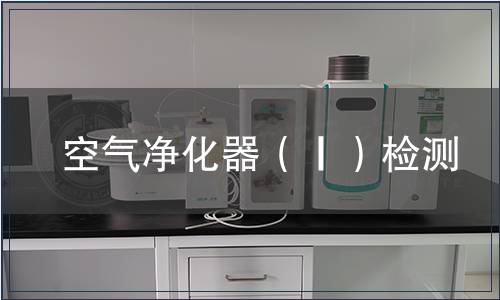 空氣凈化器（Ⅰ）檢測(cè)