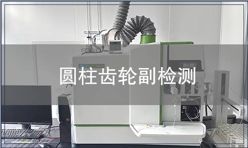 圓柱齒輪副檢測