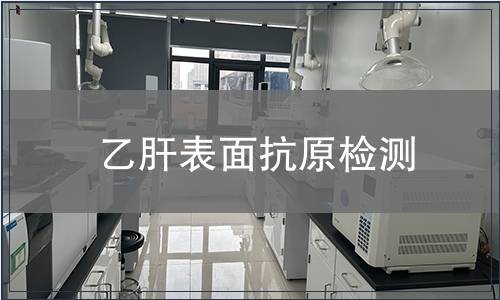 乙肝表面抗原檢測