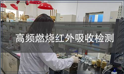 高頻燃燒紅外吸收檢測(cè)