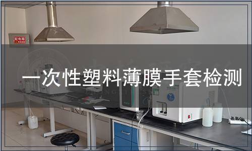 一次性塑料薄膜手套檢測