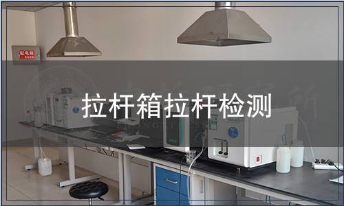 拉桿箱拉桿檢測