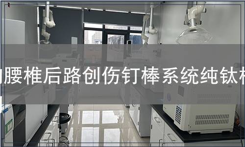 胸腰椎后路創(chuàng)傷釘棒系統(tǒng)純鈦檢測