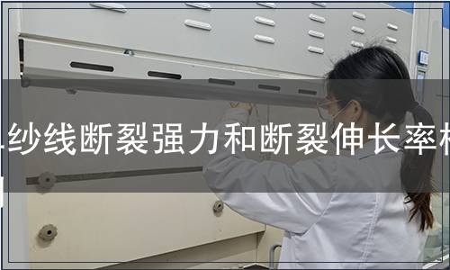 單紗線斷裂強(qiáng)力和斷裂伸長(zhǎng)率檢測(cè)