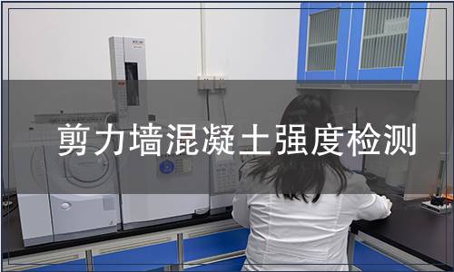 剪力墻混凝土強(qiáng)度檢測