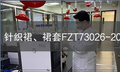 針織裙、裙套FZT73026-2014檢測(cè)