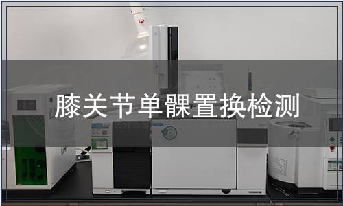 膝關(guān)節(jié)單髁置換檢測(cè)