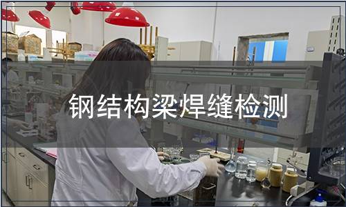 鋼結構梁焊縫檢測