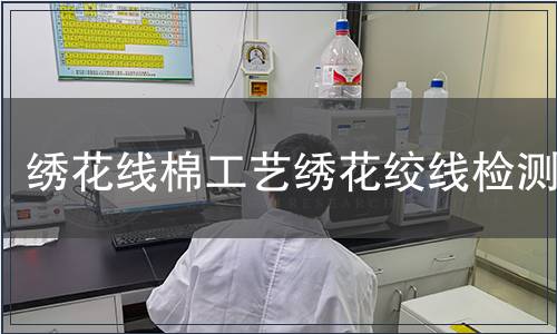 繡花線棉工藝?yán)C花絞線檢測