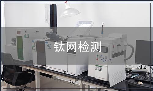 鈦網(wǎng)檢測