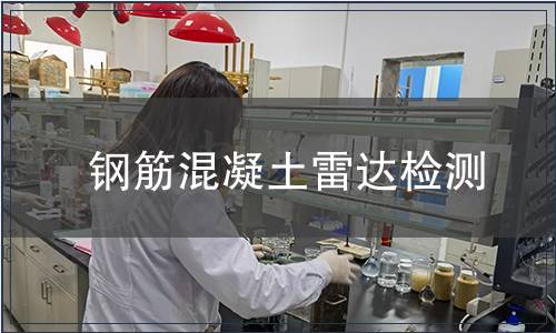 鋼筋混凝土雷達檢測