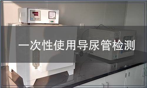 一次性使用導尿管檢測