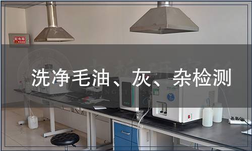 洗凈毛油、灰、雜檢測