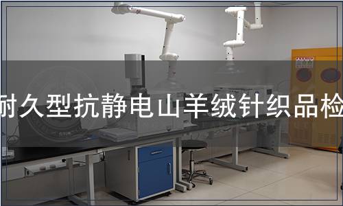 耐久型抗靜電山羊絨針織品檢測