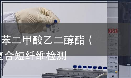 聚乙烯聚對苯二甲酸乙二醇酯（PEPET）復合短纖維檢測